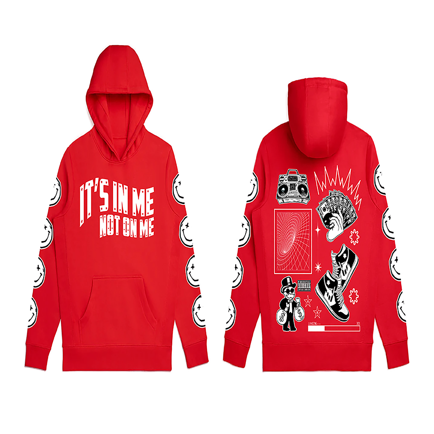 IN ME NOT ON ME HOODIE ALT #2